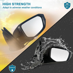 Right Passenger Side Door Mirror for 2016-2021 HONDA CIVIC LX SE Sport with Powe