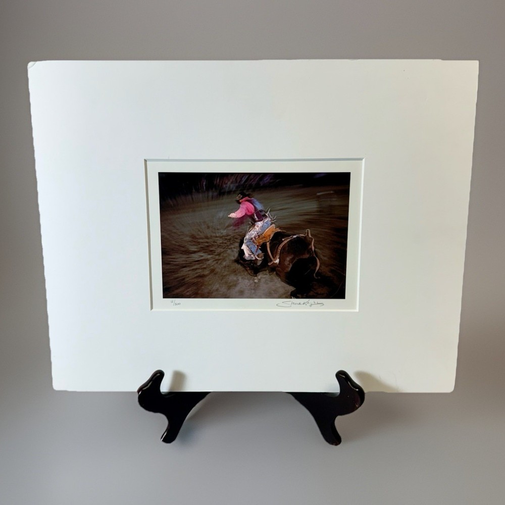 Shane Knight Signed & Numbered Photograph LE “Saddle Horn” No 13 Of 500 Cowboy
