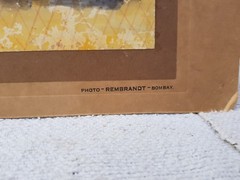 Vintage Original Rembrandt Royal Family On Old Furniture Camera Photograph PR59