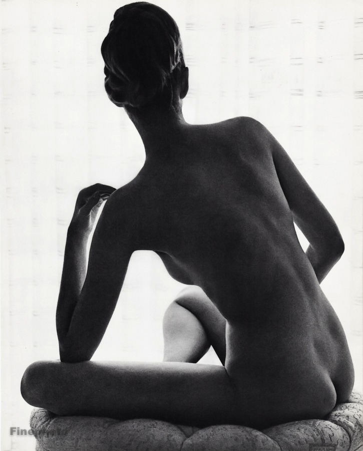 1966 Vintage Female Nude Woman Minimalist By JOHN RAWLINGS Fine Photo Art 16×20