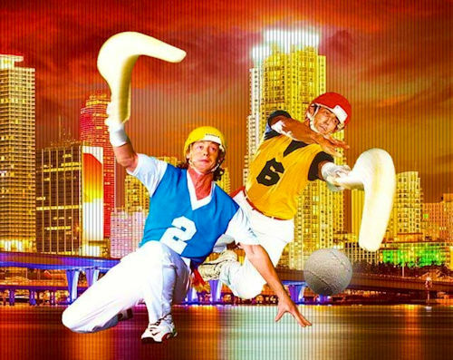 8 1/2 x 11″ COLOR PRINT of JAI ALAI PLAYERS MIAMI FLORIDA BACKGROUND ARRIAGA