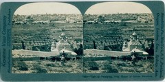 Stereo Photo Jerusalem Israel, View from Mount of Olives, Palestine – 10770037