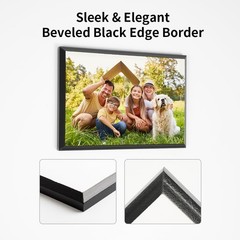Custom Print Photo with MDF Frame, Personalized Framed Pictures Keepsake, Ready