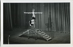 K7893 Foto Artisten Zirkus Akrobaten Circus Künstler Girls Mädchen Frau