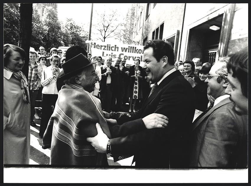 Photography: Secretary General of the Chilean Communist Party Luis Corvalan…