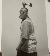 Janine Gordon Fine Art Photograph Silver Gelatin Print Edition 20×24″ B/W Axe