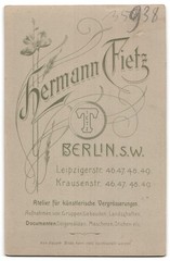 Photograph Hermann Tietz, Berlin, Leipziger Straße 46-49, son with his mother