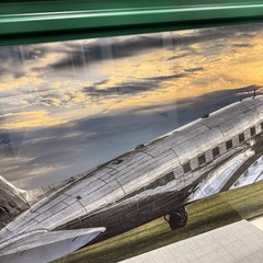 Peter Lik «Open Skies» Airplane Aviation HUGE 6.5 Feet (2M) Picture with LOA