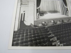 Vintage Gabriel Moulin Studios stamped photograph theater interior 8×10″