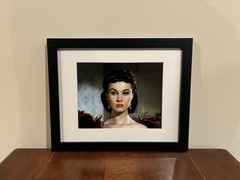 Vivien Leigh Framed Photograph 15×12 Old Hollywood Gone With The Wind Wall Art