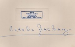 Celestina Vaterra 40x30cm PE (RC) Photo Manual Print 1981 Natalia Ginzburg Italy