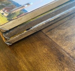Original Art Photography on Canvas Country Life Country Side Landscapes set of 3
