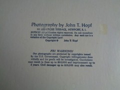 John T. Hopf Signed Photograph of Newport Bridge Matted 26″ x 20″