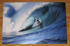Shane Dorian at Teahupo’o 12×18″ Acrylic Face Mount Print (Beautiful Print)