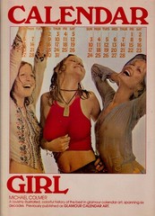 CALENDAR GIRL, 1976 Large Paperback by Michael Colmer, Fine condition