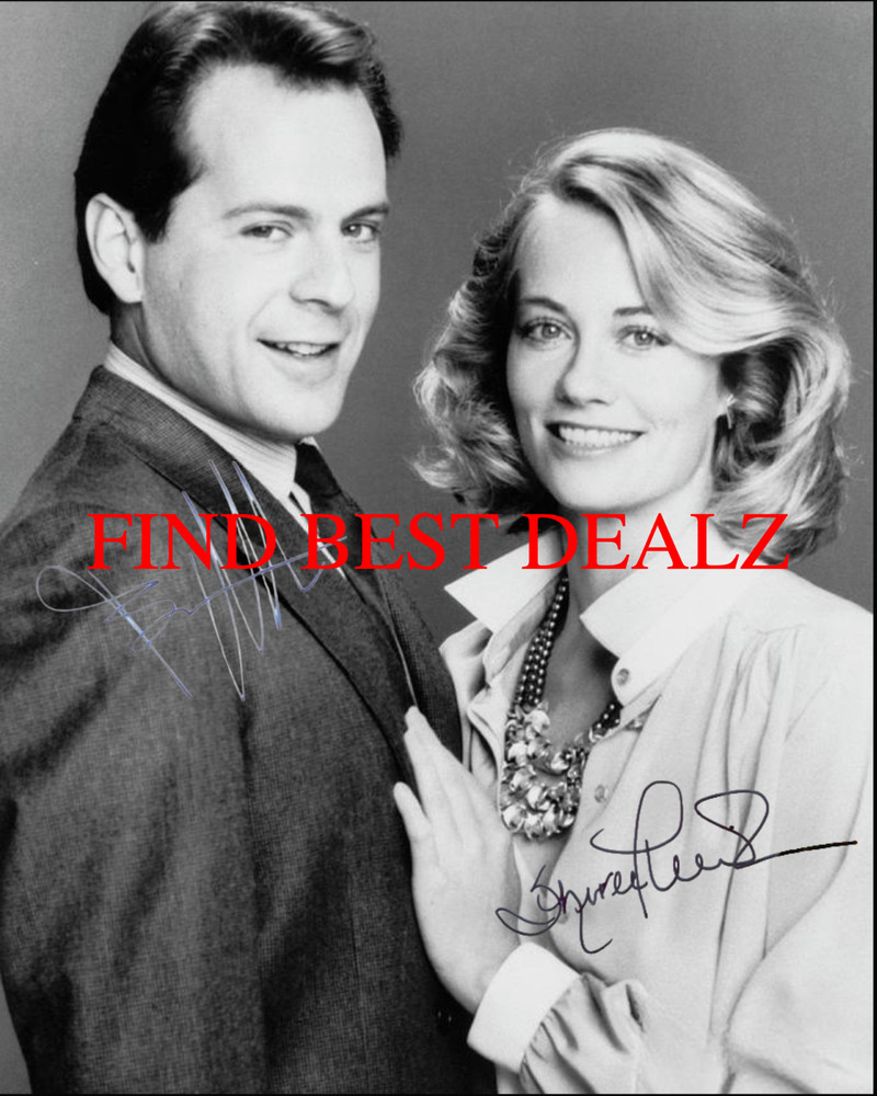 🌟Cybill Shepherd, Bruce Willis💥American Actor Original Photo Signed Autograph