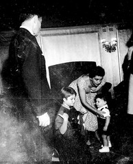 JAMES MASON PAMELA KELLINO & FAMILY 1950s LONDON – 9 NEGATIVES + COPYRIGHT