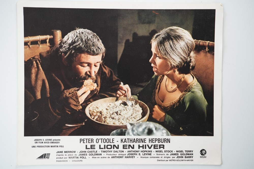 Photo Cinema Lobby Cards The Lion In Winter 24X30Cm 1970