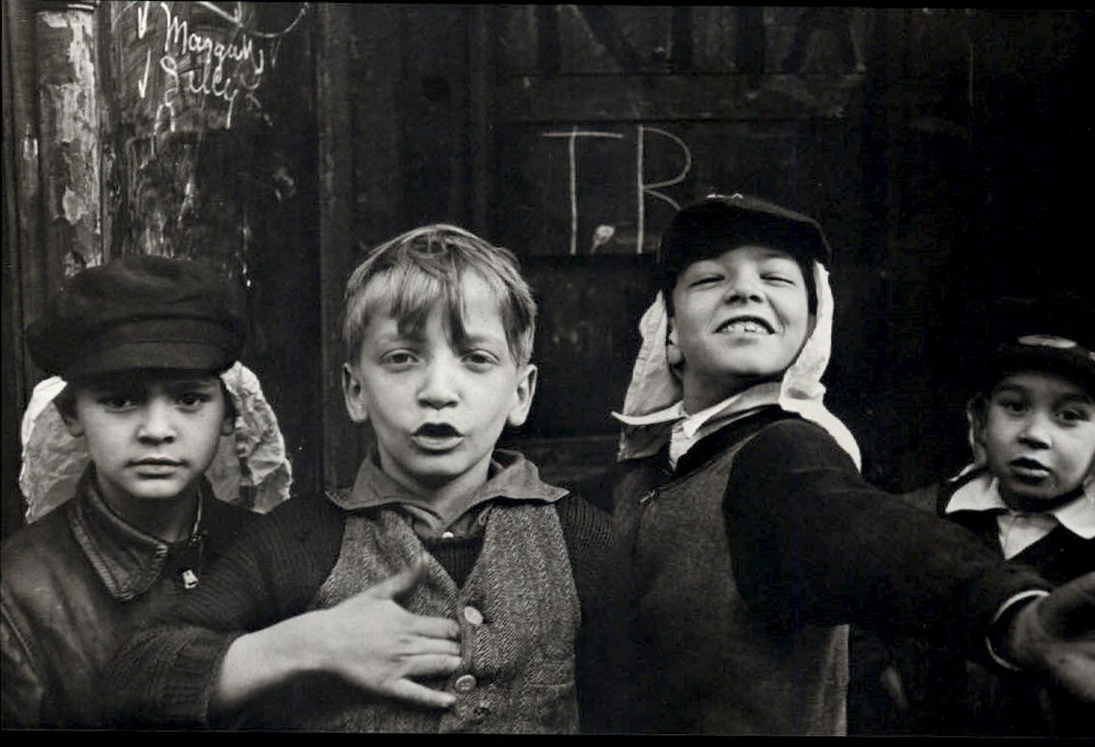 1940 1980s Original Helen Levitt New York City Street Tough Kids Art Photo