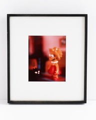 David Levinthal Original Signed Art Photograph Rare Lisa Simpson and Cat