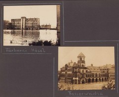 Photo Album 63 Photographs, View Karl Marx City / Chemnitz, Flood 1954,