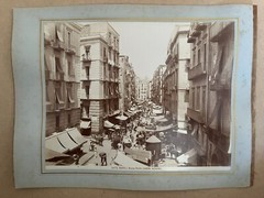2 Album Photo by Giacomo Brogi circa 1870 Naples Napoli Italy 25x19cm (15+16)
