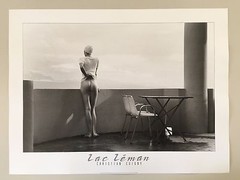 CHRISTIAN COIGNY,FEMMES,LAC LEMAN,AUTHENTIC 1987 ART PHOTO PRINT