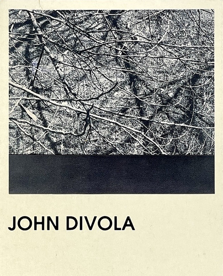 John Divola (b. 1949) Art Announcement Card 1989 – Baum Gallery NYC