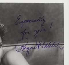 Raquel Welch Actress Autographed 8×10 Photo w/COA WWE35-42