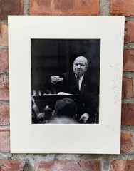 Signed Clemens Kalisch Photograph Of Spanish Cellist & Conductor Pau Casals