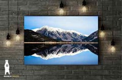 Rinker Peak & Twin Lakes, Colorado – Mountain Reflection Photography Art Prints