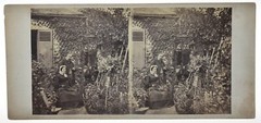 Stereoscopic Albumen Photograph, Mr. and Mrs. Arvisend, Camille Rensch, 1862