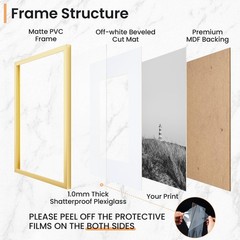 Venusmiles 11×17 inch Picture Frame, 11×17 Photo Frames with 8×12 Removable M…