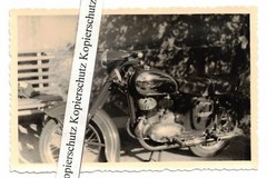 2 x Photo GDR Jawa Motorcycle Vintage (F2601