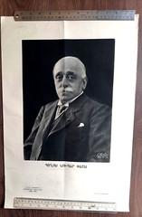 EGYPT ARMENIA 1932 S.GRAVIER WALL PHOTO 37x55CM NOUBAR PACHA EGYPT PRIME MINSTER