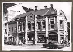 Photo Norway Bergen Road Front Showcase Business Passenger Car 1950s Auto