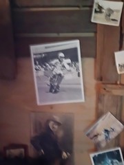 1960’s 70’s Motorcycle Downtown Anywhere USA Black&White Old Motor Racing Photo