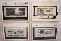 FABULOUS COLLECTION 1920’S FOSTER & KLEISER BILLBOARD PHOTOS (46) ORIGINALS