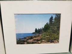 New Lot of 3 Matted 5×7 Photo Fine Art Print Water Lake Front House Landscape