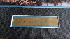 SHIP SS KEEWATIN PHOTOS IN 18″ X 23″ FRAME