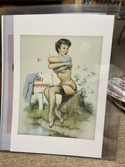 1940’s 50’s Repro Photo Lithography 13×19 Pinup Lot Of 6 Beautiful