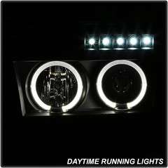 – for 2007-2013 Toyota Tundra 08-17 Sequoia LED Halo Ring Black Housing Projecto