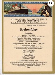Hans Breuer Photography From 1927 Ship Monte Sarmiento Port Hamburg.