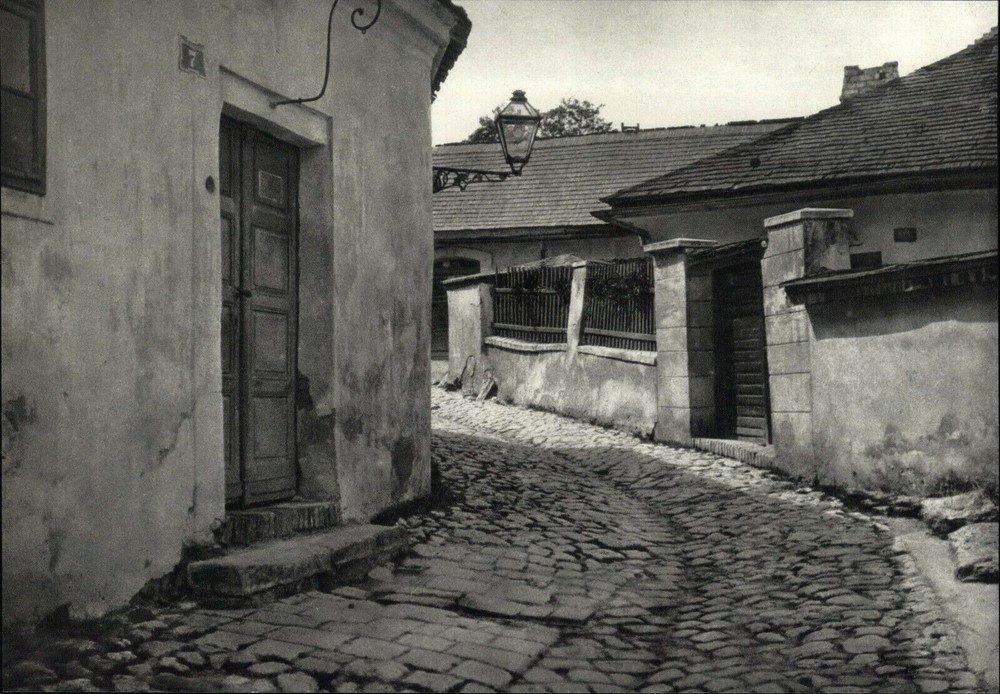 1916 1972 Andre Kertesz Hold Vilag Hungary Cobble Road Art Photo Photogravure