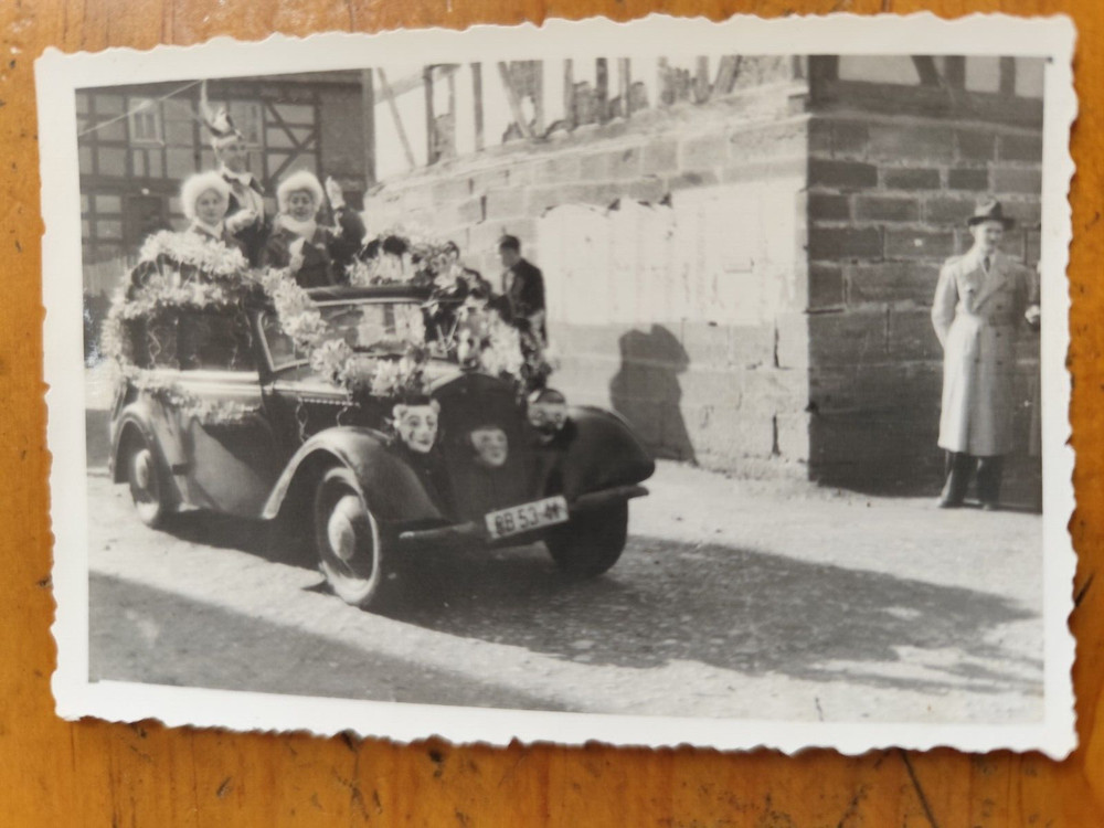 Photo Car Vintage 1950s 1960s Photo FH