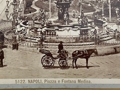 2 Album Photo by Giacomo Brogi circa 1870 Naples Napoli Italy 25x19cm (17+18)
