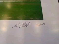 Sam Durant Altamont Raceway Original Photograph Signed Side street Projects 2003