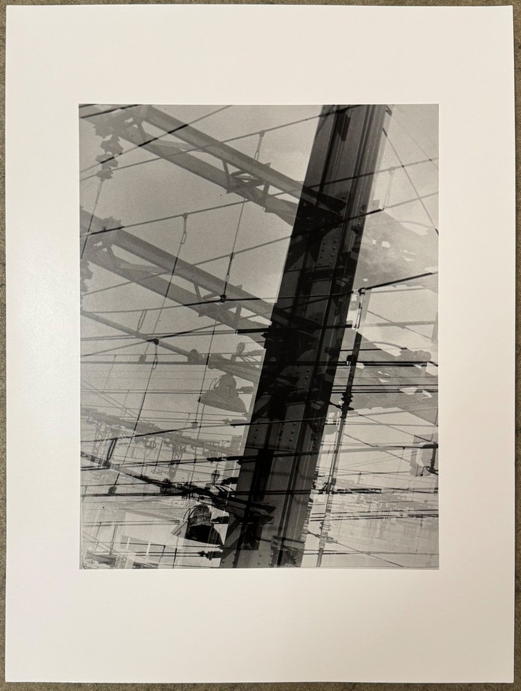 Raoul Hausmann, Limoges-Gare, photograph from estate, 1954/1990