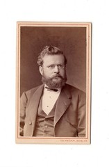 Theodor Prümm CDV photo portrait of a man-Berlin 1877
