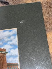 Matted Pictures of Chattanooga Choo Choo Station And Engine Tennessee 8”x11.5”